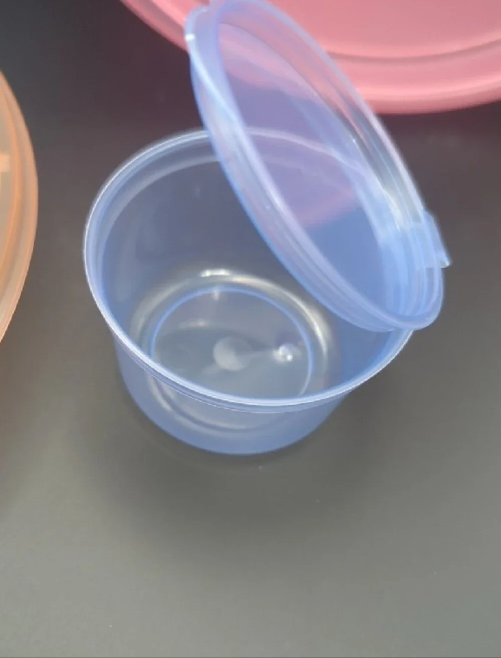 Snap & Store 47 fl oz Salad Container w/Toppings Tray & Dressing Cup w/Lid New